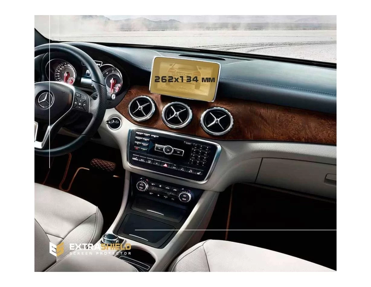 Mercedes-Benz GLA (X156) 2017 - 2020 Multimedia 8" ExtraShield Screeen Protector - 1