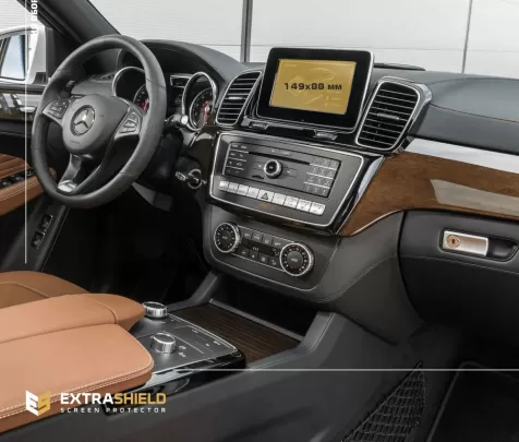 Mercedes-Benz GLE (W166) 2015 - 2019 Multimedia 5,8" ExtraShield Screeen Protector - 1