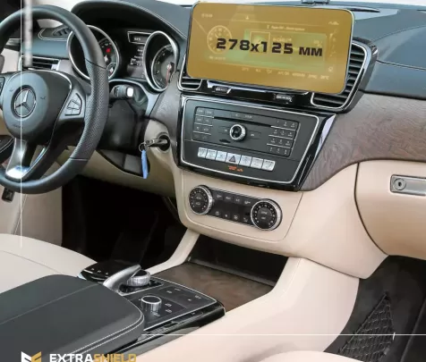 Mercedes-Benz GLE (W167) 2015 - 2019 Multimedia 10,3" ExtraShield Screeen Protector - 1