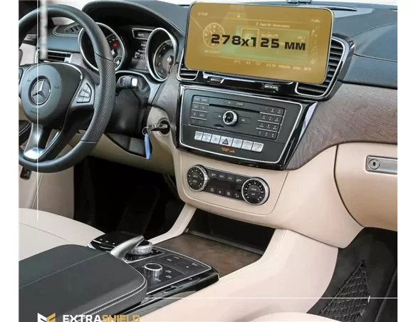 Mercedes-Benz GLE (W167) 2015 - 2019 Multimedia 10,3" ExtraShield Screeen Protector - 1
