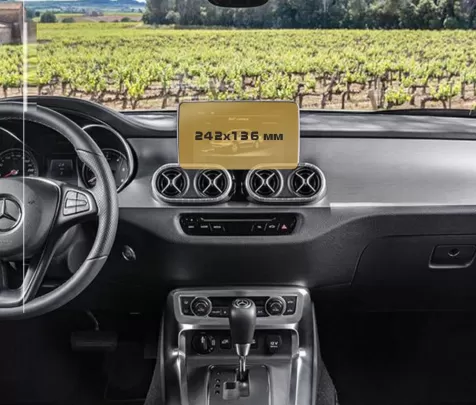 Mercedes-Benz GLS (X166) 2015 - 2019 Multimedia 8,4" ExtraShield Screeen Protector - 1 Mercedes-Benz GLS (X166) 2015 - 2019 Multimedia 8,4" ExtraShield Screeen Protector - 1