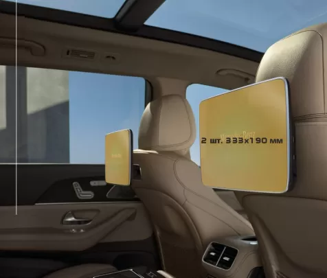 Mercedes-Benz S-class (W223/Z223) 2020 - Present Passenger monitors (2pcs,) Android ExtraShield Screeen Protector - 1 - Interior