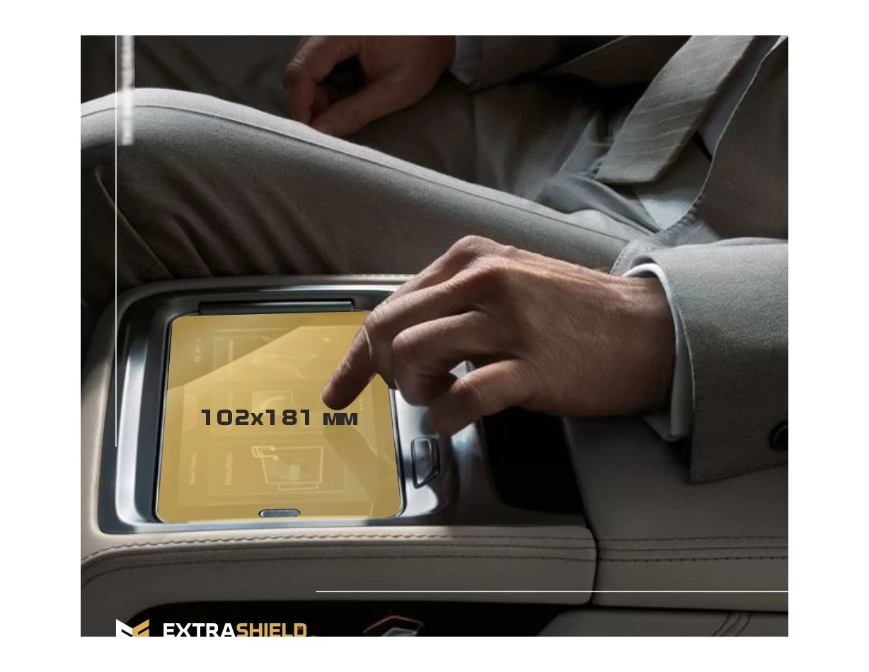 Mercedes-Benz S-class (W223/Z223) 2020 - Present Mobile office Samsung SM-T230NZ 7" ExtraShield Screeen Protector - 1