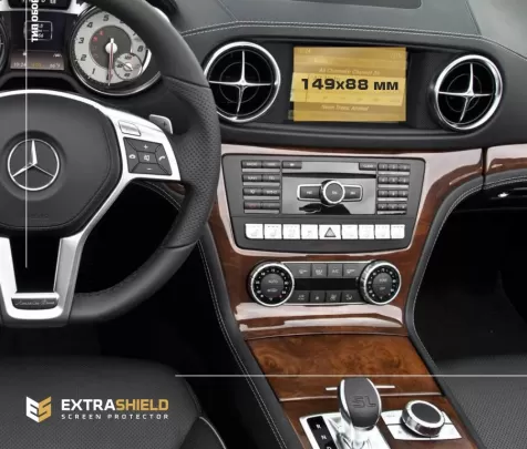 Mercedes-Benz SL-Class (R231/R232) 2012 - Present Multimedia 7" ExtraShield Screeen Protector - 1 Mercedes-Benz SL-Class (R231/R232) 2012 - Present Multimedia 7" ExtraShield Screeen Protector - 1