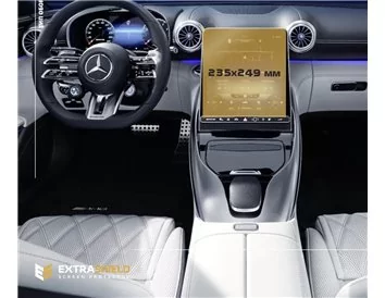 Mercedes-Benz SL-Class 2022 - Present Full color LCD monitor 11.9" Touch Screen ExtraShield Screeen Protector - 1