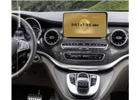 Mercedes-Benz V-class (W447) 2019 - Present Multimedia ExtraShield Screeen Protector - 1 - Interior Dash Trim Kit