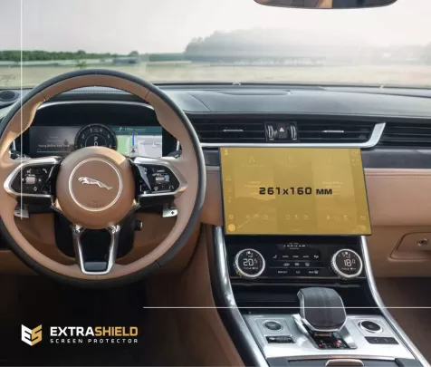 Jaguar XF 2020 - Present Multimedia 11,4" ExtraShield Screeen Protector - 1