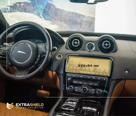 Jaguar XJ (351) 2016-2019 Multimedia ExtraShield Screeen Protector - 1