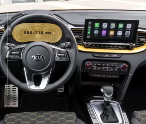 KIA Ceed 2019 - Present Digital Speedometer 12,3" ExtraShield Screeen Protector - 1