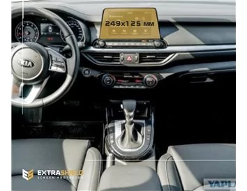 KIA Cerato 2018 - Present Multimedia 8" ExtraShield Screeen Protector - 1 - Interior Dash Trim Kit