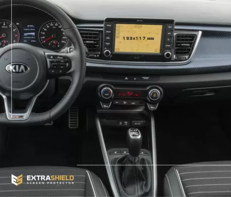 KIA Rio 2019 - x.x Multimedia 8" ExtraShield Screeen Protector - 1 - Interior Dash Trim Kit KIA Rio 2019 - x.x Multimedia 8" ExtraShield Screeen Protector - 1 - Interior Dash Trim Kit