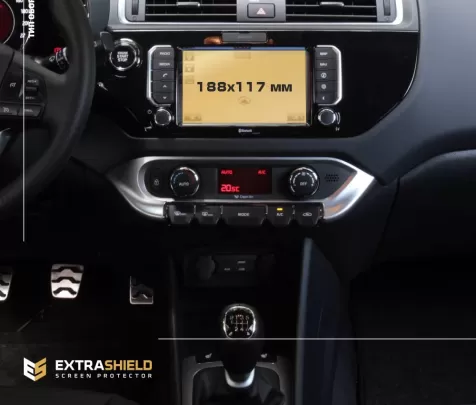KIA Rio 2019 - x.x Multimedia 8" ExtraShield Screeen Protector - 1