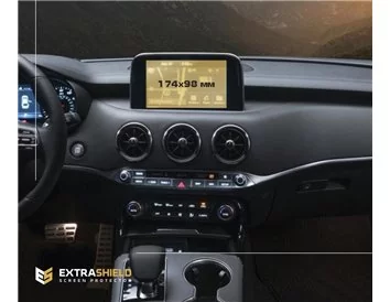 KIA Stinger 2017 - 2021 Multimedia 8" ExtraShield Screeen Protector - 1