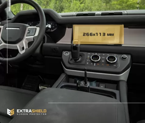 Land Rover Defender (90-110) 2019 - Present Multimedia 10" ExtraShield Screeen Protector - 1 - Interior Dash Trim Kit Land Rover Defender (90-110) 2019 - Present Multimedia 10" ExtraShield Screeen Protector - 1 - Interior Dash Trim Kit