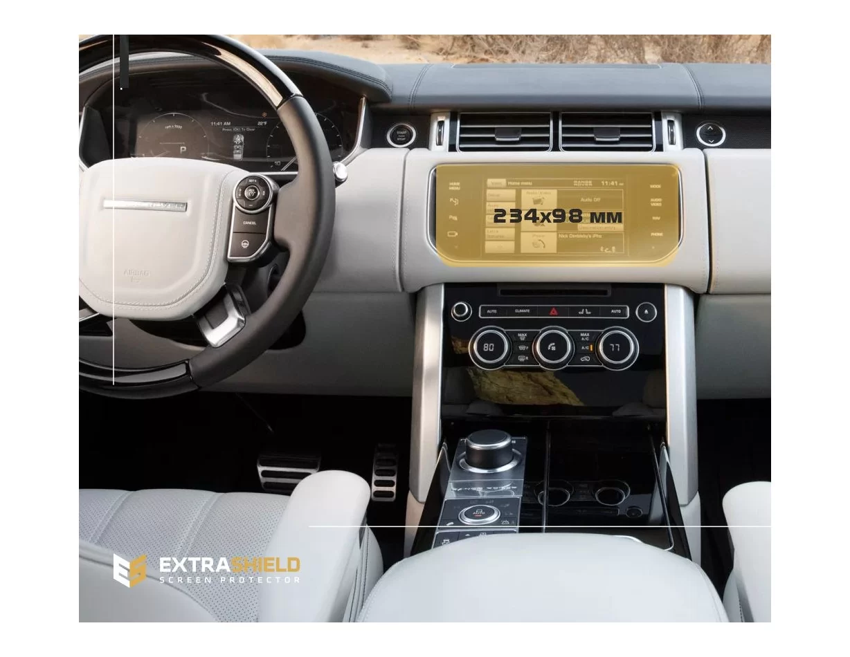 Land Rover Range Rover (L405) 2012-2017 Multimedia ExtraShield Screeen Protector - 1