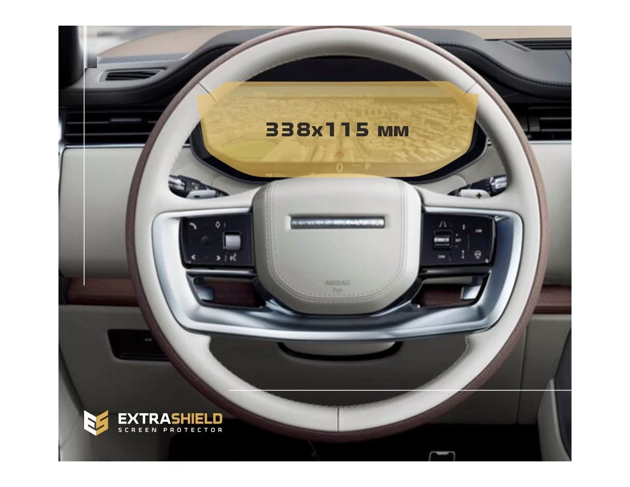 Land Rover Range Rover (L460) Autobiography 2021 - 2022 Color multifunction display 13.7" ExtraShield Screeen Protector - 1