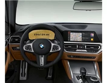 BMW 2 Series (G42) 2021 - Present Digital Speedometer (without sensor) 12,3" ExtraShield Screeen Protector - 1