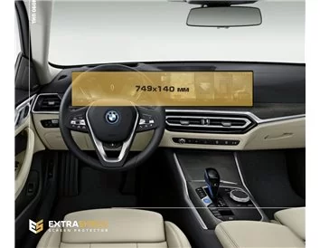 BMW i4 2022 - Present BMW Live Cockpit Plus with curved display BMW ExtraShield Screeen Protector - 1
