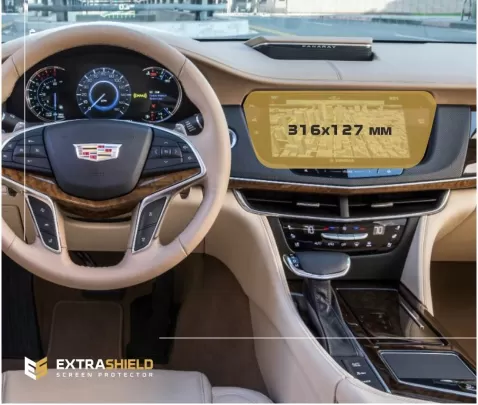 Cadillac CT6 2015 - 2019 Multimedia 8" ExtraShield Screeen Protector - 1 Cadillac CT6 2015 - 2019 Multimedia 8" ExtraShield Screeen Protector - 1