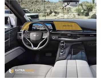 Cadillac Escalade 2021 - Present Multimedia system 16.9" x 7.2" ExtraShield Screeen Protector - 1