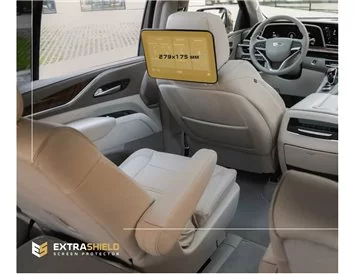 Cadillac Escalade 2021 - Present Passenger monitors (2 pcs,) ExtraShield Screeen Protector - 1