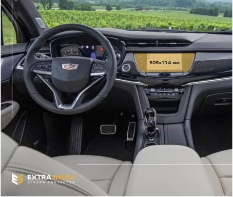 Cadillac XT6 2019 - Present Multimedia 8" ExtraShield Screeen Protector - 1 Cadillac XT6 2019 - Present Multimedia 8" ExtraShield Screeen Protector - 1