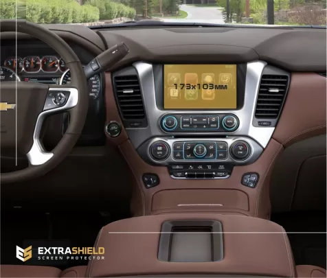 Chevrolet Tahoe 2013 - 2021 Multimedia 9" ExtraShield Screeen Protector - 1 Chevrolet Tahoe 2013 - 2021 Multimedia 9" ExtraShield Screeen Protector - 1
