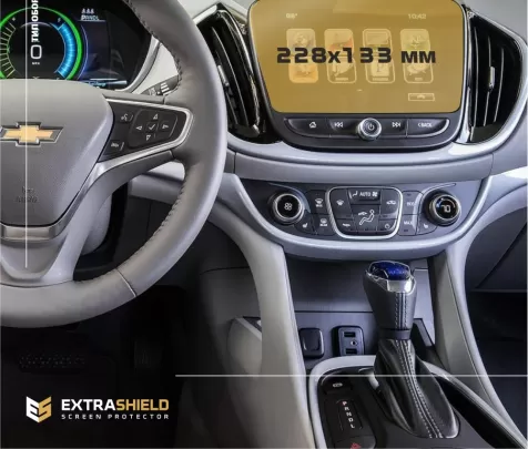 Chevrolet Volt 2015 - 2019 Multimedia 8" ExtraShield Screeen Protector - 1