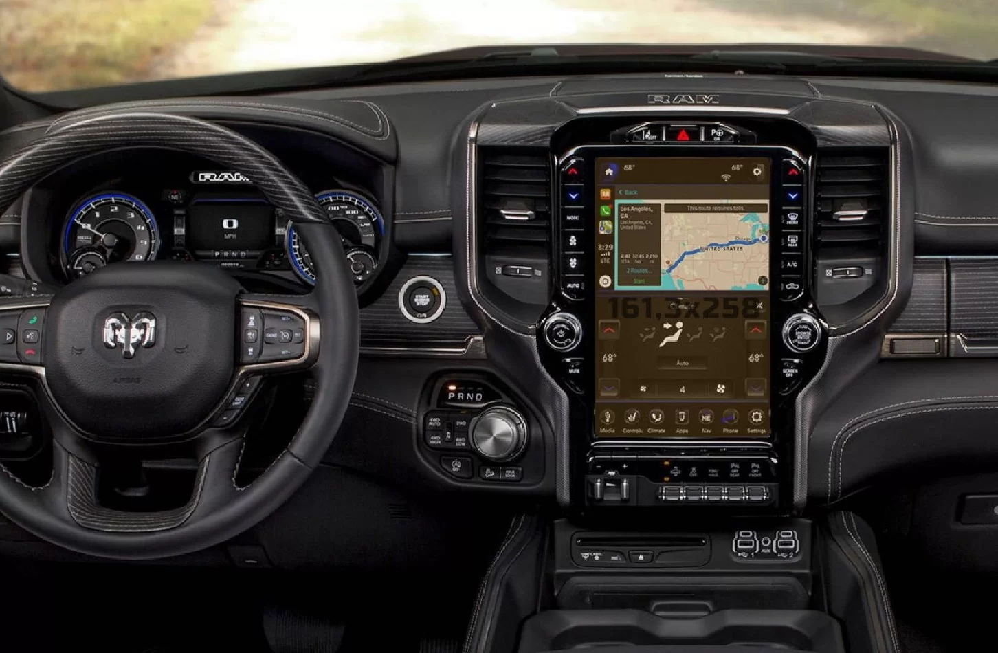 Dodge Ram 2019 - Present Multimedia 12" ExtraShield Screeen Protector - 1