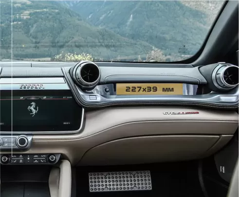 Ferrari GTC4Lusso 03.2016 - Present Multimedia passenger ExtraShield Screeen Protector - 1 - Interior Dash Trim Kit Ferrari GTC4Lusso 03.2016 - Present Multimedia passenger ExtraShield Screeen Protector - 1 - Interior Dash Trim Kit