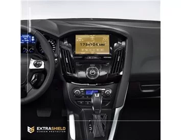 Ford Focus 2010 - 2019 Full color LCD monitor 8" Touch Screen ExtraShield Screeen Protector - 1