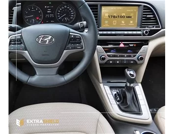 Hyundai Elantra 2018 - Present Multimedia 8" ExtraShield Screeen Protector - 1