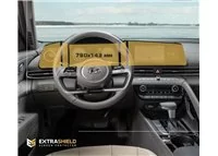 Hyundai Elantra 2020 - Present Multifunctional system 10,25" ExtraShield Screeen Protector - 1 - Interior Dash Trim Kit Hyundai Elantra 2020 - Present Multifunctional system 10,25" ExtraShield Screeen Protector - 1 - Interior Dash Trim Kit