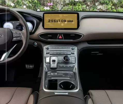 Hyundai Santa Fe 2021 - Present Multimedia 10,25" ExtraShield Screeen Protector - 1 Hyundai Santa Fe 2021 - Present Multimedia 10,25" ExtraShield Screeen Protector - 1