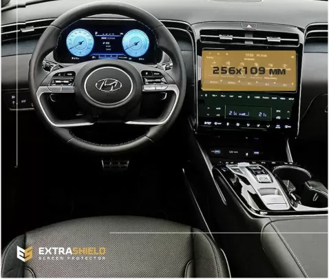 Hyundai Tucson 2021 - Present Multimedia 10,25" ExtraShield Screeen Protector - 1 Hyundai Tucson 2021 - Present Multimedia 10,25" ExtraShield Screeen Protector - 1