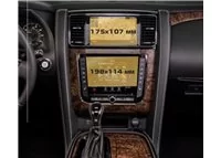 Infiniti QX80 (Z62) 2020 - Present Multimedia + Climate-Control 7-8" ExtraShield Screeen Protector - 1 - Interior Dash Trim Kit