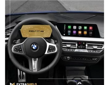 BMW 1 Series (F40) 2019 - Present Digital Speedometer BMW Live Cockpit Professional 10,25" ExtraShield Screeen Protector - 1