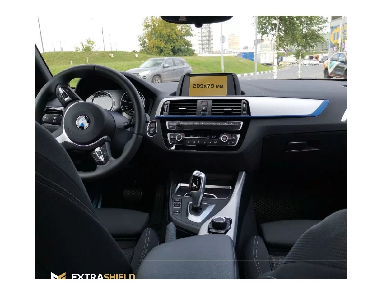 BMW 2 Series (F22) 2014 - 2017 Multimedia 8,8" ExtraShield Screeen Protector - 1