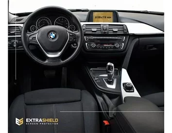 BMW 4 Series (F32) 2013 - 2017 Multimedia 8,8" ExtraShield Screeen Protector - 1