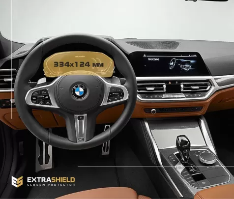 BMW 4 Series (G22) 2020 - Present Digital Speedometer (without sensor) 12,3" ExtraShield Screeen Protector - 1 BMW 4 Series (G22) 2020 - Present Digital Speedometer (without sensor) 12,3" ExtraShield Screeen Protector - 1