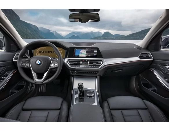 BMW 4 Series (G22) 2020 - Present Digital Speedometer (with sensor) 12,3" ExtraShield Screeen Protector - 1