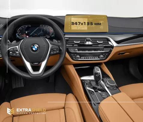 BMW 5 Series (G30) 2016 - Present Multimedia 12,3" ExtraShield Screeen Protector - 1 - Interior Dash Trim Kit BMW 5 Series (G30) 2016 - Present Multimedia 12,3" ExtraShield Screeen Protector - 1 - Interior Dash Trim Kit