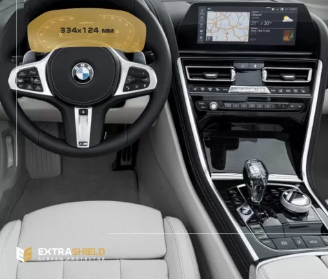 BMW 8 Series (G14-16) 2018 - Present Digital Speedometer (without sensor) 12,3" ExtraShield Screeen Protector - 1 BMW 8 Series (G14-16) 2018 - Present Digital Speedometer (without sensor) 12,3" ExtraShield Screeen Protector - 1