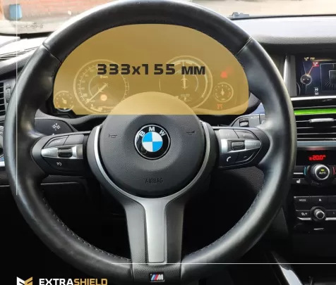 BMW X3 (F25) 2010 - 2017 Digital Speedometer Analog ExtraShield Screeen Protector - 1