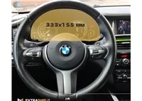 BMW X3 (F25) 2010 - 2017 Digital Speedometer Analog ExtraShield Screeen Protector - 1
