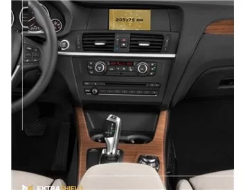 BMW X3 (F25) 2010 - 2014 Multimedia 8,8" ExtraShield Screeen Protector - 1
