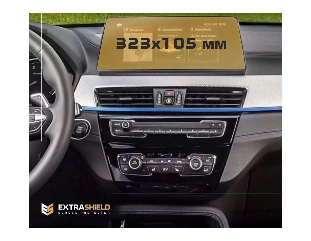 BMW X3 (G01) 2021 - Present Multimedia 10,25" ExtraShield Screeen Protector - 1