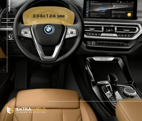 BMW X4 (G02) 2018 - 2021 Digital Speedometer (without sensor) 12,3" ExtraShield Screeen Protector - 1 BMW X4 (G02) 2018 - 2021 Digital Speedometer (without sensor) 12,3" ExtraShield Screeen Protector - 1