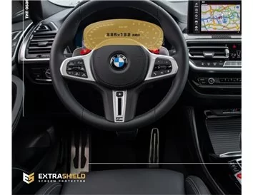BMW X4 (G02) 2017 - Present Digital Speedometer 12,3" ExtraShield Screeen Protector - 1