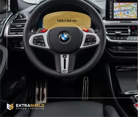 BMW X4 (G02) 2017 - Present Digital Speedometer 12,3" ExtraShield Screeen Protector - 1 BMW X4 (G02) 2017 - Present Digital Speedometer 12,3" ExtraShield Screeen Protector - 1